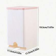 1 Sanitary Napkin Storage Box, PP Tissue Holder - Easy Wall Mounted Sanitary Napkin Storage, Space Saving Bathroom And Kitchen Storage Box, Modern Design, Suitable For Bathroom, Bedroom, Office Bathroom Decoration In Summer - Multicolor - View 9