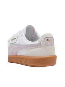 Puma Palermo Unisex Sneakers White-Pale Plum-Gum 396464 - White/Lilac Frost - View 4