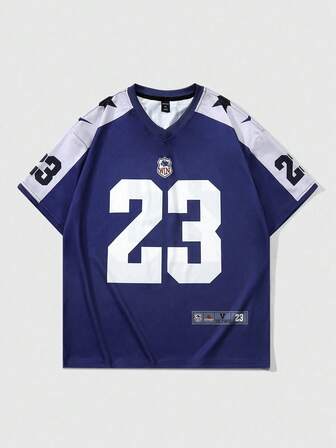 Street Life قميص رياضي بأكمام قصيرة مطبوع عليه شعار للمراهقين، مناسب للارتداء اليومي في الربيع والصيف