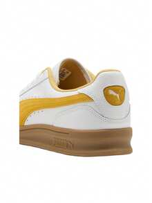 Puma Indoor Unisex Casual Sneakers Warm White 401360 - Bianco e senape - Visualizzare 5