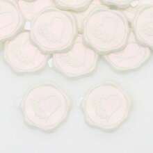 30pcs Heart Pattern Self-Adhesive Wax Seal Stickers For Wedding Invitations - Multicolor - View 11