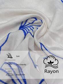 Lumivelle Women's Elegant Casual Shell Embroidered Open Front Loose Blouse Fall Cloth For Women - Apricot - View 11