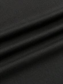 INAWLY 加大码女式天使水钻闪光图案 T 恤，圆领短袖休闲美观上衣，适合夏季外出 - 黑色 - 查看 5