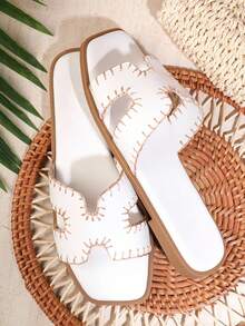 SHUZIA Sandalias Planas De Mujer