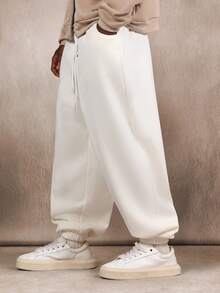 SUMWON Heavyweight Cuffed Jogger With Drawstring Waist