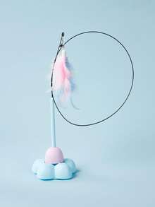 PETSIN 猫玩具吸盘逗猫棒长杆羽毛自慰无聊神器体力消耗幼猫用品