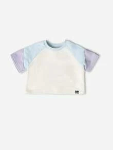 SUMWON Baby Girls Casual Summer Co-Ord Set Future Athletic Champions Raglan T-Shirt With Jogger Pants Outfit Fall - Mauve Purple - View 3