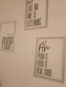 5 件磁性 A4 海报框可重复使用金银黑图片封面展示架适用于墙壁办公室家居装饰现代画廊挂架照片夹艺术印刷支架