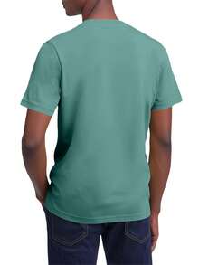 Ben Sherman 男士 Target 标志性绿色 T 恤 - 水鴨藍 - 查看 2