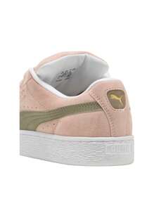 Puma Suede XL Unisex Casual Sneakers Future Pink/Warm White 395205 - Rose Quartz/Velvet Moss/Puma Whit - View 2