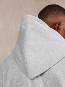 SUMWON 带褶皱阔腿慢跑裤的连帽衫