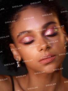 SHEGLAM 成人闪光眼线膏 - 粉色 - 查看 3