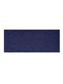 Irokai Women's Solid Color Bow Decor Ruffle Yukata - Navy Blue - View 4