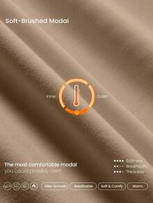 GLOWMODE 莫代尔舒适超柔软光滑宽松剪裁轮廓接缝可调节下摆拉链口袋半拉链套头衫日常休闲装