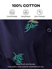 Écloséra French Elegant Retro Stand Collar Half Sleeve Embroidered Belt Autumn Fall Dress Long Women Dress Women Casual Dress Women Autumn Dress