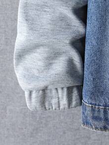 Tween Boys Denim Jacket 2-Piece Boys' Casual Washed Denim Jacket And Coat, Versatile Street Style Essential For All Seasons  Kids Jeans Jacket Kids Denim Jacket Boys Jean Jacket Boys Jackets Fall Winter - Medium Wash - View 7