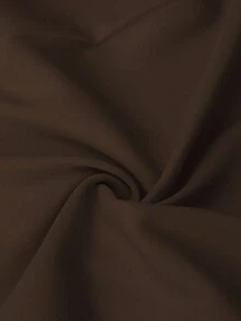 Vionelle Plus Size Women Elegant Casual Commute Vacation Solid Color Asymmetrical Split A-Line Maxi Skirt, Spring/Summer