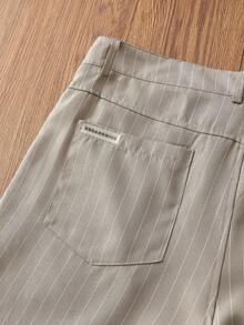 Manfinity VCAY Men's Casual Loose Woven Shorts, Fashionable Daily Wear, Couple Things - Apricot - View 4