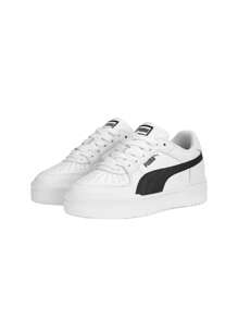 CA Pro Classic Unisex Junior Casual Sneakers White/Black 382277 - White - View 2