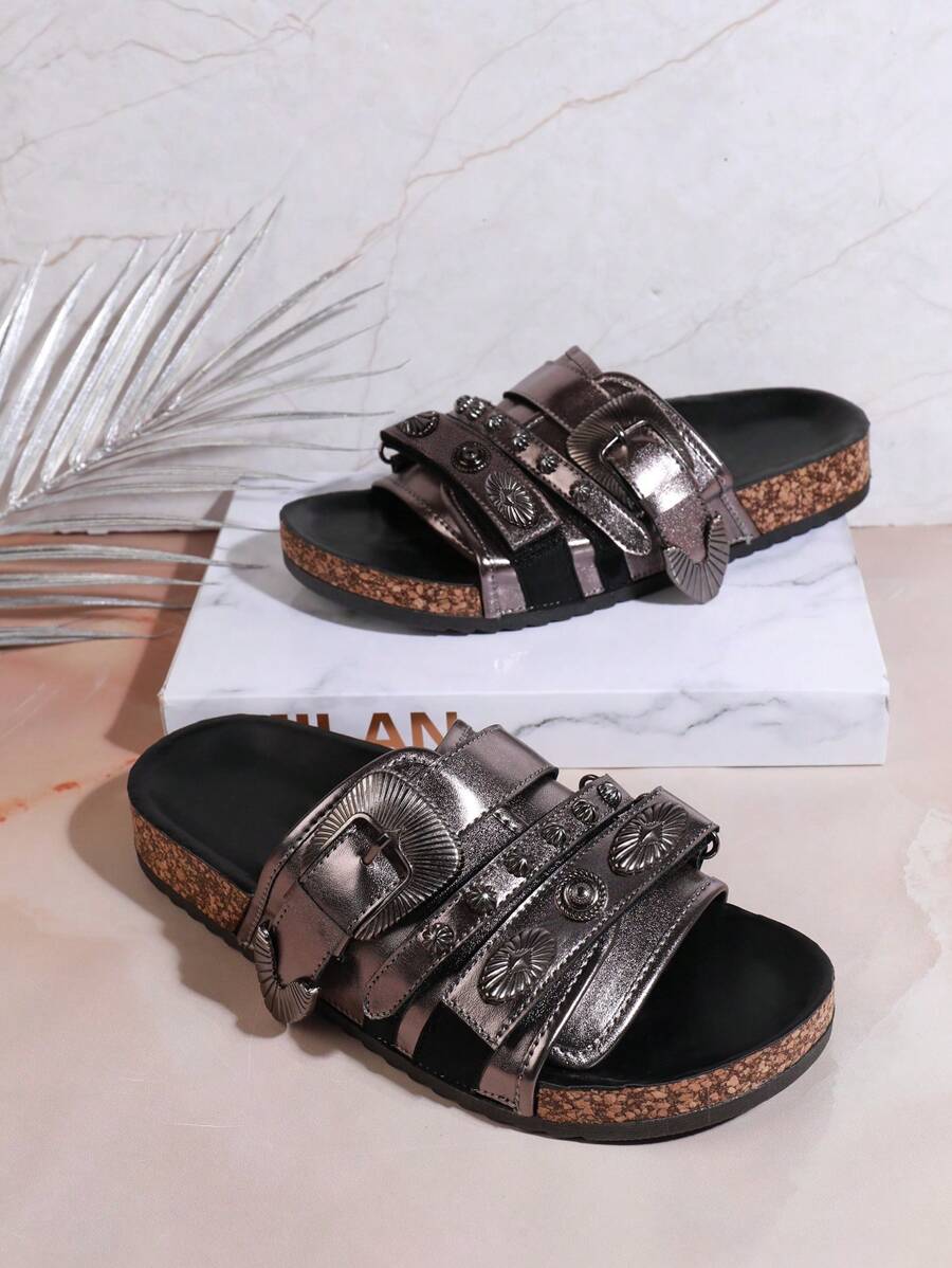 SHUZIA Women's Fashion Platform Wedge Heel Sandals