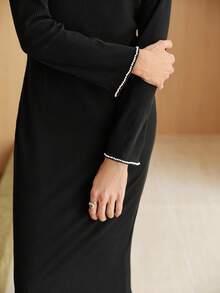 Franclia 万圣节女式长裙 - 黑色 - 查看 8