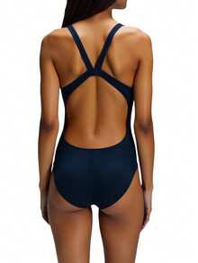 Nike PW F Women's Tracksuit - Navy Blue - View 2