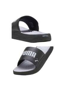 Puma Softride Slide Massage Men's Sports Sandals Black 383062 - Black-Cool Weather - View 4