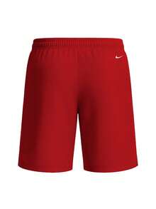Nike Logo Solid 5" Men's Volley Swim Shorts - Red - View 5