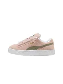 Puma Suede XL Unisex Casual Sneakers Future Pink/Warm White 395205 - Rose Quartz/Velvet Moss/Puma Whit - View 5