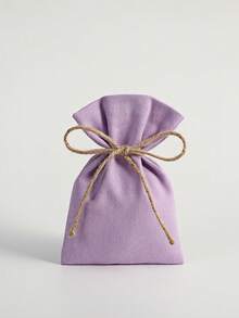 SHEIN 10 chiếc túi vải rút, túi gói quà, túi đựng đồ trang sức/mỹ phẩm/đồ điện tử, quà tặng đám cưới, nhiều màu sắc và kích cỡ - Nhiều màu - Xem 30