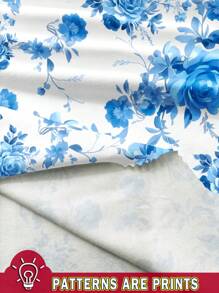 Soleia Bộ 2 chiếc màu xanh họa tiết hoa cổ điển phong cách thường ngày kỳ nghỉ gợi cảm dễ thương Y2K Coconutgirl lễ hội âm nhạc Boho phù hợp cho các quý cô mùa hè - Nhiều màu - Xem 3