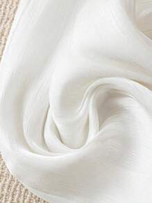 SHEIN Clasi Plus Size Pants With Embroidered Mesh Lace Patchwork, Elegant Casual Straight Leg Slim Fit Fall Cloth For Women