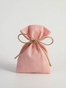 SHEIN 10 chiếc túi vải rút, túi gói quà, túi đựng đồ trang sức/mỹ phẩm/đồ điện tử, quà tặng đám cưới, nhiều màu sắc và kích cỡ - Nhiều màu - Xem 14