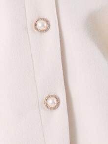 1pc Tween Girls Cape Coat With Detachable Hood And Faux Fur Collar, Elegant & Sweet Outerwear Suitable For Daily, Vacation, Events