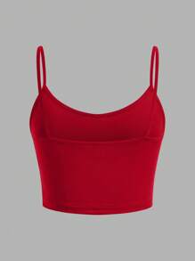 SHEIN EZwear 3入組女士短款緊身休閒背心，適用於夏季 - 彩色 - 查看 9