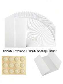 Pre-Folded Vellum Jackets For 5x7in Invitations, Vellum Wraps For Wedding Invitations, Transparent Paper Envelope Liners For Wedding Birthday Invitations Cards Wedding Birthday Decorations Gift Card Back To School - Rectangle - View 10