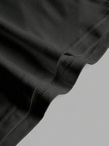 SHEIN EZwear Women's Tight Casual Halterneck Tank Top, Suitable For Summer Back To School - Black - View 4