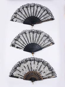SHEIN Decorative Fan, Casual Minimalist Style For Everyday Use - Multicolor - View 19