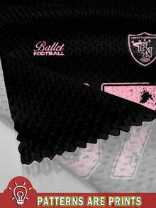 Slaydiva 07 Jersey Tie Shirt Casual Letter & Number Graphic T-Shirt For Women, Suitable For Summer