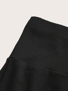 SHEIN EZwear Quần short skinny dệt kim đơn giản & giải trí cho nữ, gói nhiều chiếc, thích hợp cho mùa hè - Nhiều màu - Xem 7