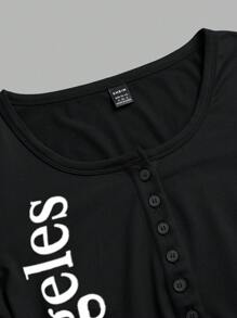 Muchica Casual Minimalist Tri-Color Knit Cardigan Long Sleeve T-Shirt For WomenIn Fall/Winter - Multicolor - View 5