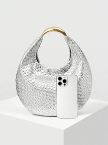 MOTF PREMIUM PU皮镂空手提包