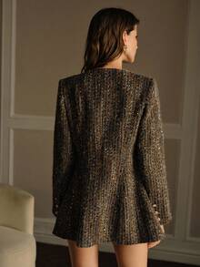 MOTF PREMIUM WOOL BUTTON UP JACKET - Mocha Brown - View 4