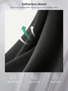 GLOWMODE Modal Out & About Jumpsuit Bodysuit Tanpa Lengan dengan Tali Bahu yang Dapat Diatur dan Kantong Samping, Cocok untuk Pakaian Kasual Sehari-hari, dengan Cup yang Dapat Dilepas - Hitam - View 7