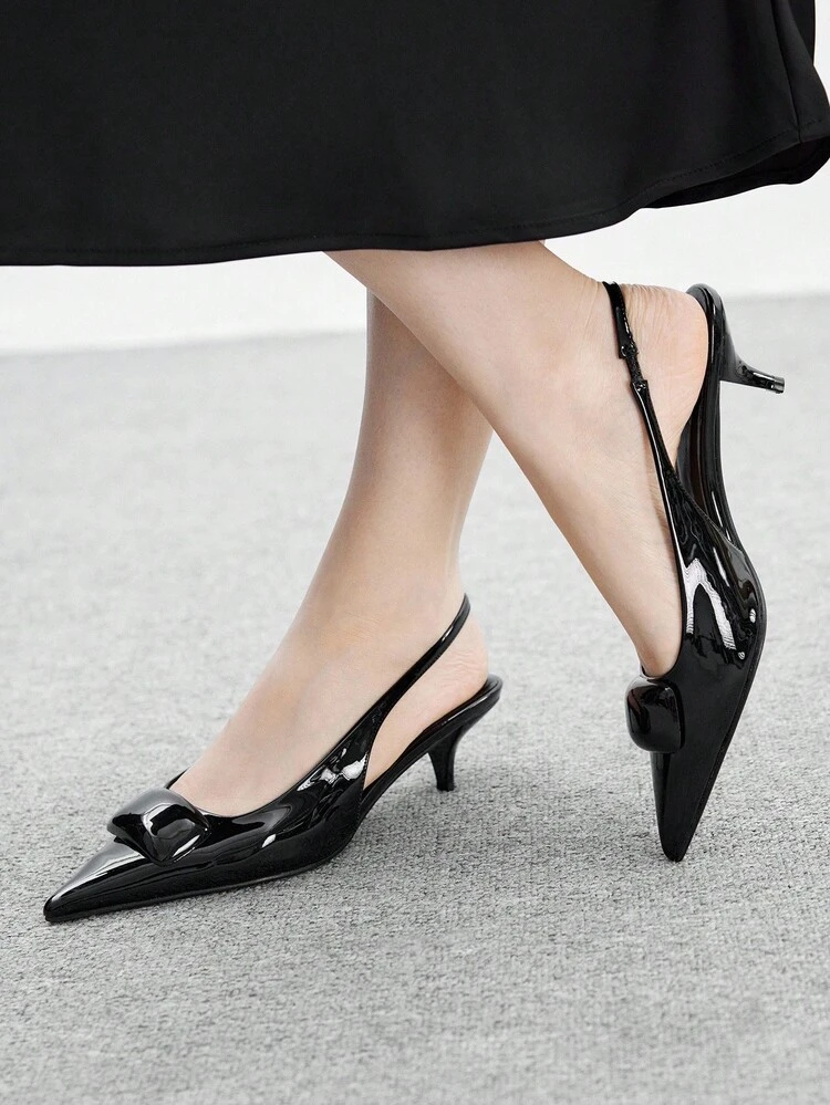 CUCCOO BIZCHIC Sapatos de Salto Alto de Bico Fino Femininos, Adequados para Festa, Trabalho e Ocasiões Formais