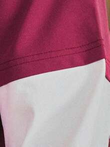 SWAVVY Men's Casual Colorblock Crew Neck Long Sleeve T-Shirt, Fall - Multicolor - View 6