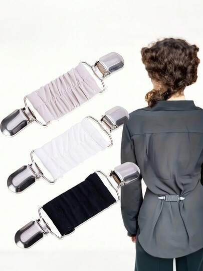 2/3 قطعة مشابك شال بطراز عتيق، مشابك وشاح معدنية بالطراز الأوروبي والأمريكي، مشابك كنزة للنساء، مشابك ياقة مانعة للانزلاق، إكسسوارات