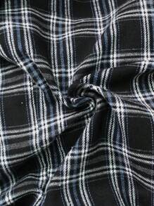 Elamini Vintage Plaid Loose Fit Shirt For Women, Fashion & Versatile, Autumn/Winter - Multicolor - View 5