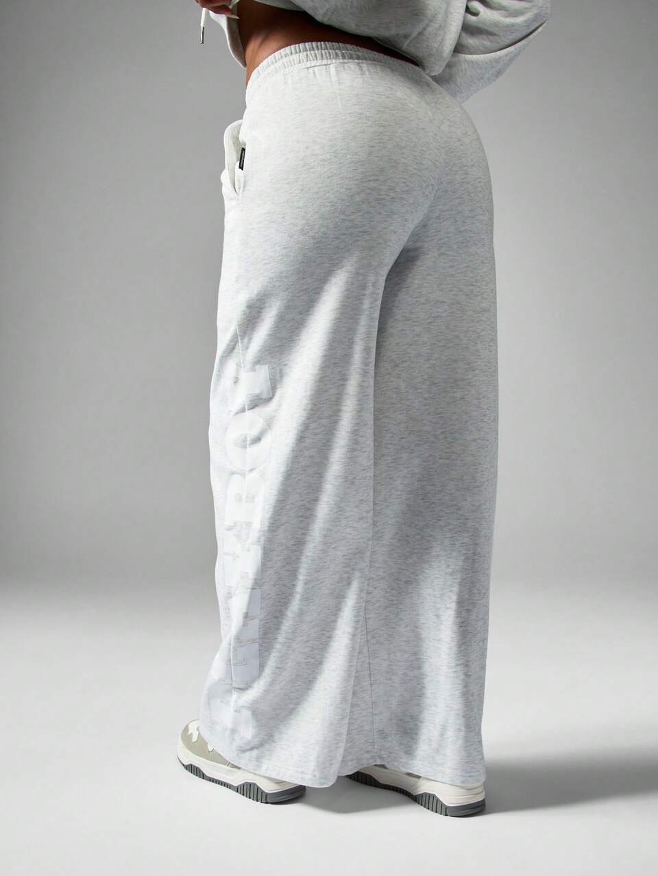 Missguided x Playboy Eyelet Detail Wide Leg Joggers High Waist Palazzo Pants Lounge Wear Casual Streetwear Festival Aesthetic Loose Fit Comfy Bottom Winter Fall