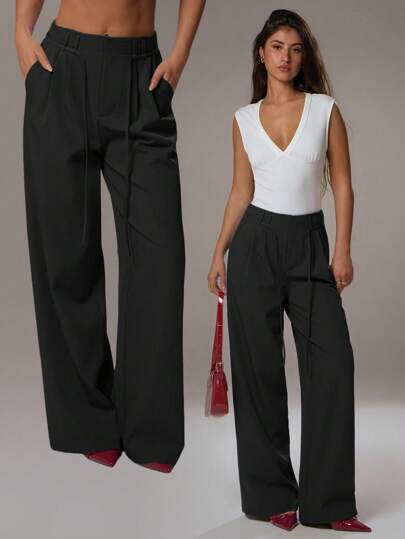 Avantive 春夏女士浪漫/舞会/正式/生日/90 年代/商务休闲女士/优雅/西部装/外出/时尚/休闲/Y2K/俱乐部/办公室/鸡尾酒会/复古/狂欢节/有趣/优雅/老钱/街头服饰/度假/乡村音乐会/工作/端庄/春假/单身派对/音乐会/坏人/基本款/毕业/低腰宽松阔腿裤